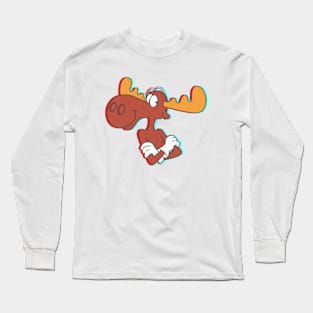 Face 3D Long Sleeve T-Shirt